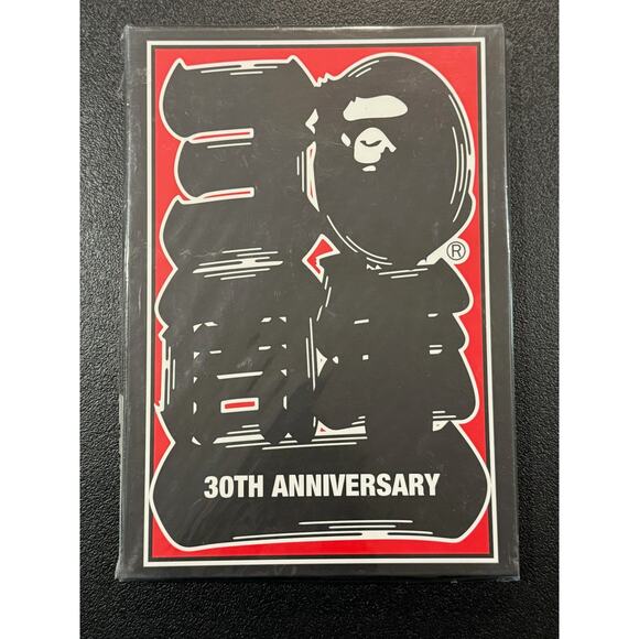 BAPE APE 30th Anniversary Boxed BAPE T-Shirt*NEW in box SZ S*SOLD OUT*NAVY - Picture 2 of 3